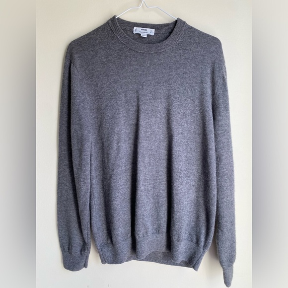MNG MANGO MENS WOOL CASHME SWEATER - Picture 1 of 5